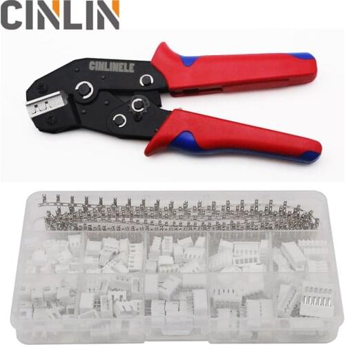 460Pcs DuPont Terminal SET & Crimping Pliers 0.08-0.5mm 28-20 AWG Crimp Range Crimper XH2.54/PH2.0/ZH1.5/SH1.0/ 2.0/2510 Tools
