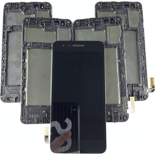 5 Piece/lot LCD For LG K8 2018 SP200 X210 LCD Display Touch Screen Digitizer with Frame Full Assembly LCD SP200 X210 Display
