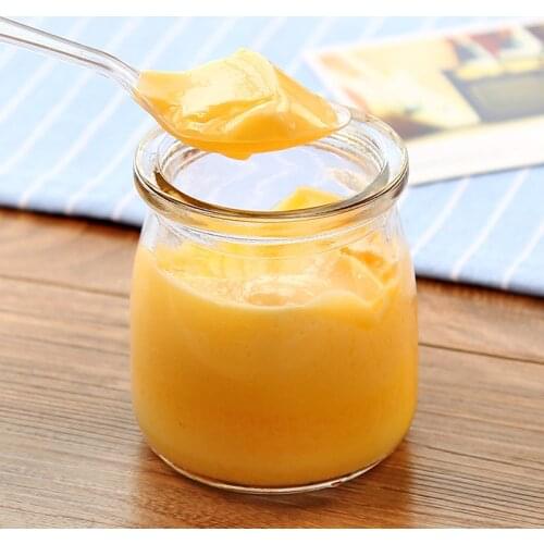 6PCS Wish Bottle Mini Yogurt Pudding Glass Jar Milk Jelly Baking Pan Food Storage Container 100ML/ 150ML/200ML
