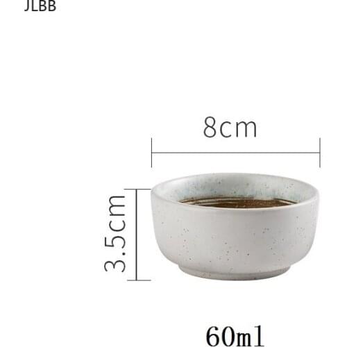 60/120/300ml Traditional chinese retro style Personality brief Ceramic Teacup China porcelain coffee tea cups H307