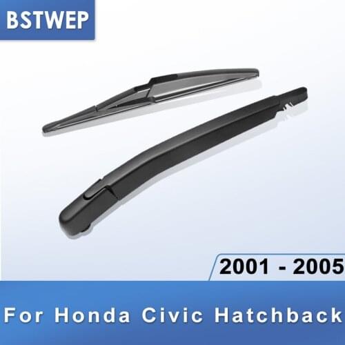 BSTWEP Rear Wiper & Arm for Honda Civic Hatchback 3 door / 5 door 2001 2002 2003 2004 2005