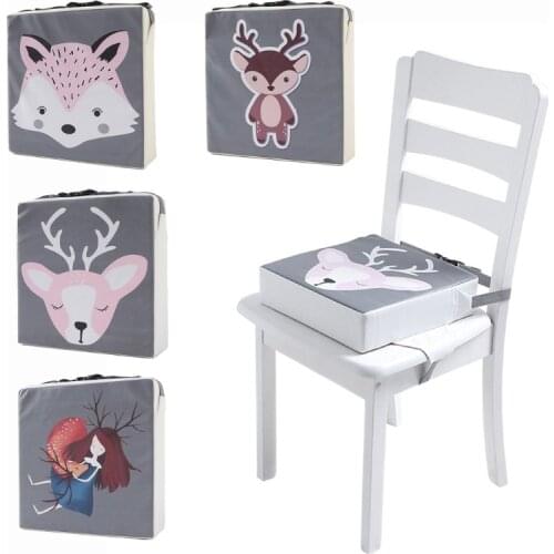 Children Increased Chair Pad Baby Dining Cushion Adjustable Removable Highchair Chair Booster Cushion Seat Chair