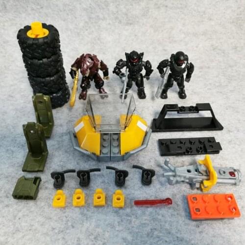 HALO MechWarrior anime action figure perfect quality PVC figurine soldier limbs can moving toys for children