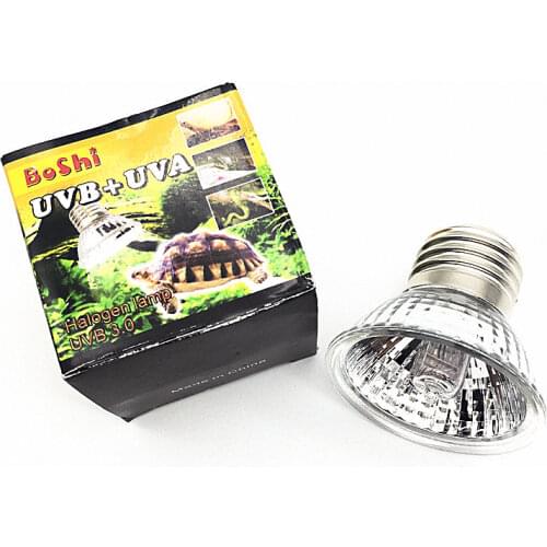 1 Pcs Full Spectrum Uva + Uvb3.0 Sunlamps Basking Pet Reptiles Tortoise Snake Lizard Spider Frog And Other Mammals Pet Light
