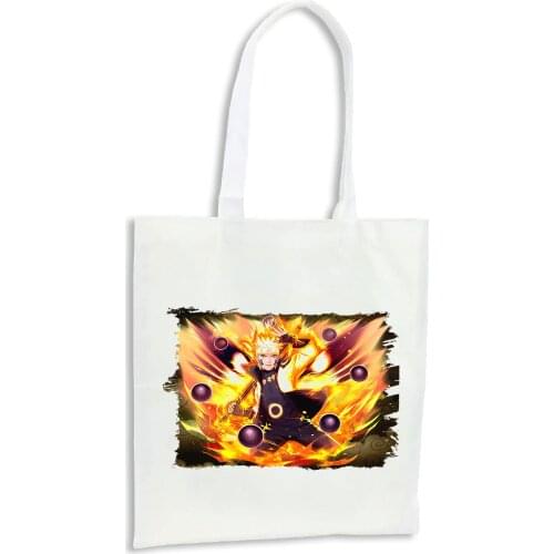 MERCHANDMANIA PACK 4 bags NARUTO AURA Fox nine tails kitchen buy travel polyester fiber custom offer gift