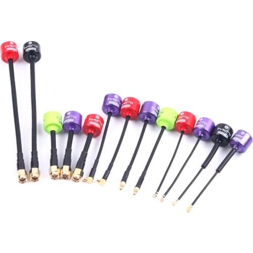 Lollipop Mini 4 RHCP FPV Antenna 2.8dBi High Gain SMA/RP-SMA/MMCX/UFL for RC Racing Drone FPV Transmitter/Receiver