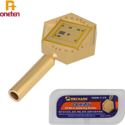 Mechanic C6 Miniature Universal Heating Work Platform for T12 JBC 210 245 936 Soldering Station Heat-Gathering Welding Tips Tool