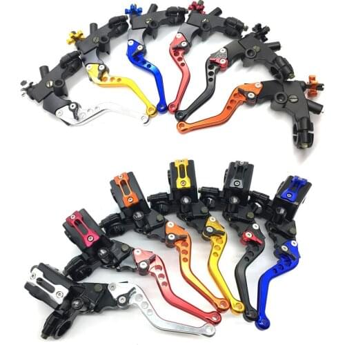 Motorcycle Brake Clutch Pump Lever Hydraulic Master Cylinder Accessories 7/8" 12.7mm piston Universal for Honda Yamaha Moto