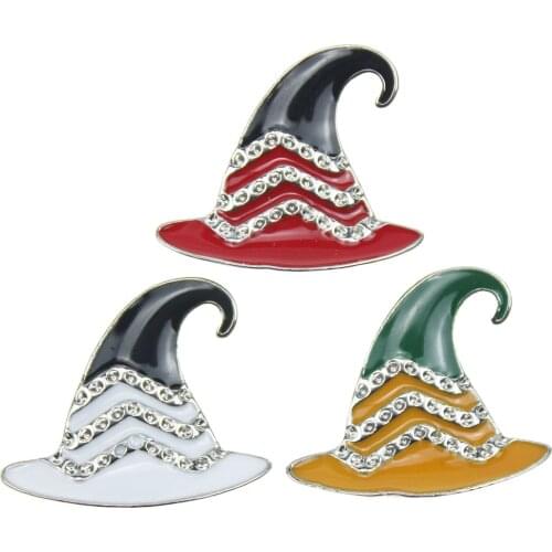 Wholesale Christmas 10pcs/lot Mixed 18mm snap button jewelry Metal Rhinestone button snaps fit snap button bracelet Jewelry