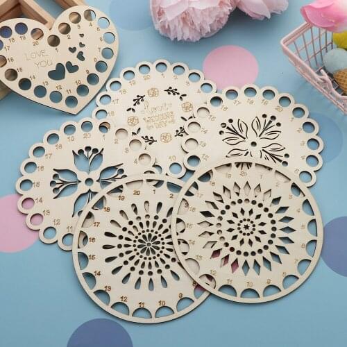 Embroidery Floss Organizer Cross Stitch Thread Holder Storage Tools Handmade DIY Crafts Wood Color Household Sewing Accessories