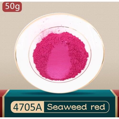 Mica Pearl Pigment Powder DIY Mineral Dye Colorant Powder 10g 50g Type 4705A Pearlized Dust for Soap