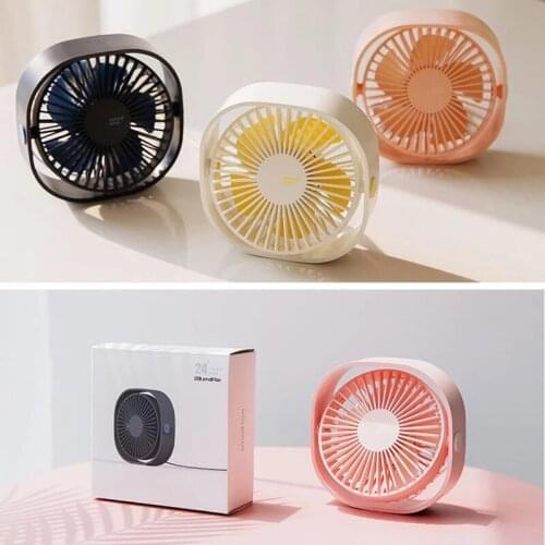 Youpin USB Portable Cooling Fan Desktop Mini Fan 3 Speed with 360 Rotation Adjustable Angle for Office Household Traveling Car