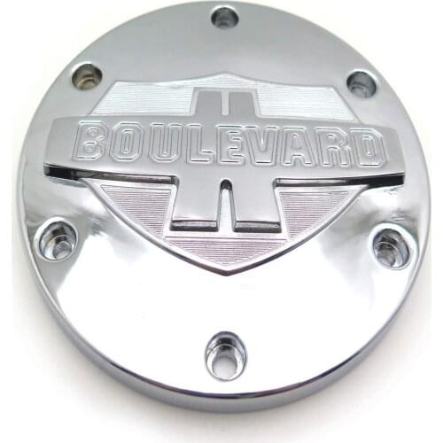 Aftermarket Free Shipping Motorcycle Parts Motorcycle Billet Aluminum Derby Covers For 2006-2013 SuzukiI Boulevard M109R Chrome