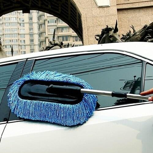 Car Cleaning Brush Microfiber Cloths Car Windows Wash Maintenance Tools Care Glass Towel Duster Auto Accessories Supplies Stuff