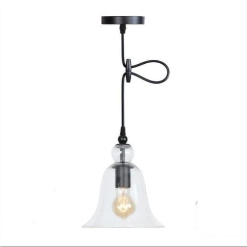 Modern retro chandelier LED lamps Rural art glass chandelier E27 bulb led light lamps led lustre light chandeliers lighting