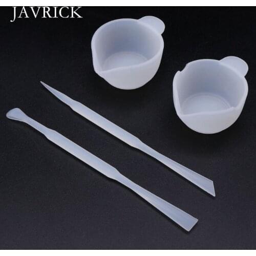 1 Set Mix Cup Silicone Mold Epoxy Resin Craft Tool DIY Accessories Jewelry Making Tool Stick Handmade Accessories