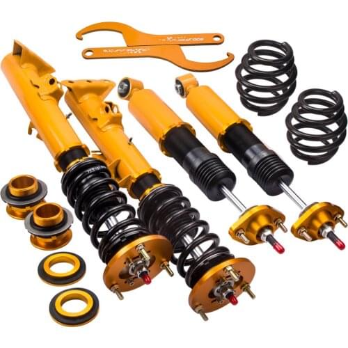 4X 24 Steps Damper Coilover Suspension Shock Spring Strut 92-98 for BMW E36 3 Serie 318i