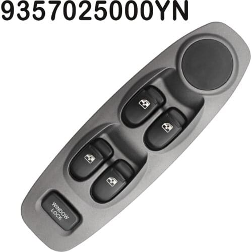9357025000YN Power Window Switch For Hyundai Accent Left side without electric button