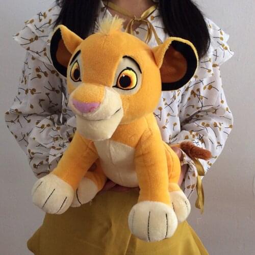 Disney The Lion King Plush Toys Baby Simba Doll Children Animal Tiger Stuffed Model Birthday Gifts