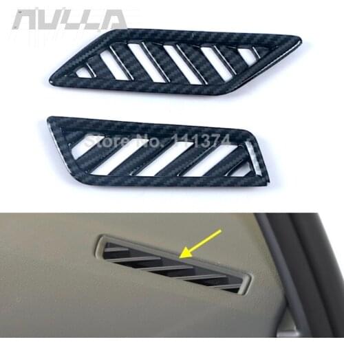 For Volkswagen VW Golf 8 MK8 R 2021 2022 Moulding Car Interior Front Upper Air Condition Outlet Vent Frame Cover Trim Accessorie