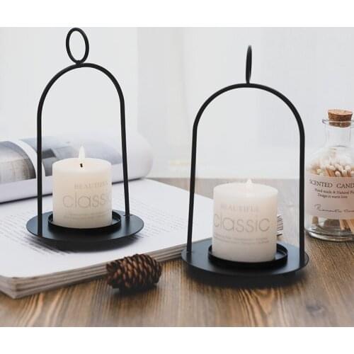 European Style Retro Iron Candle Holder ornaments garden lanterns home decoration outdoor wedding candle holders home decoration