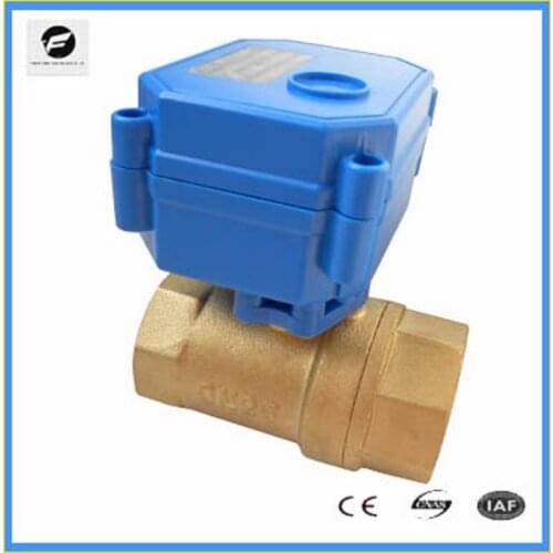 CWX-15 1/2''3/4'' 1/4'' 3/8'' brass motorized ball valve DC3-6v CR02 DN15 DN20 DN8 DN10 electric actuator water control valve