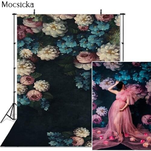 Mocsicka Peony Flowers Photography Background Abstract Backdrop Child Pregnant Woman Portrait Photo Decoration Props Studio