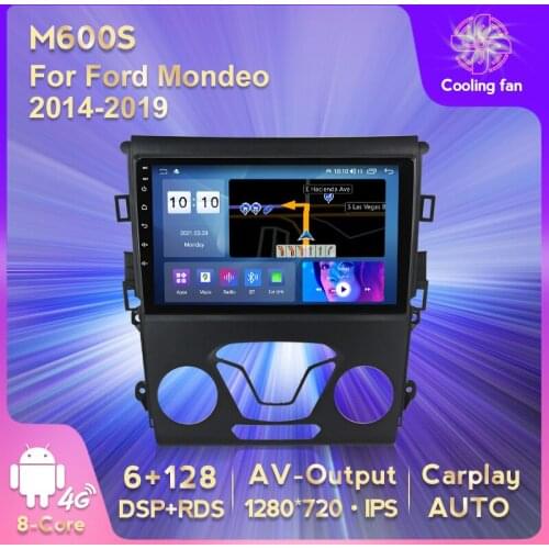 HD 1280X720 DSP RDS 4GLTE Android 10 For Ford Mondeo 2014-2019 Car DVD Multimedia Radio Player 6G RAM DVR OBD TPMS no dvd 2din