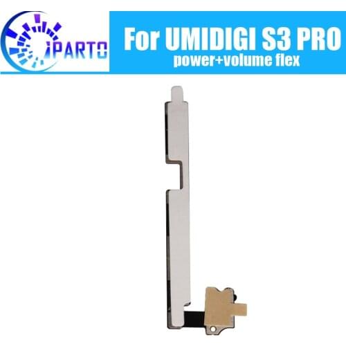 UMIDIGI S3 PRO Side Button Flex Cable 100% Original Power + Volume button Flex Cable repair parts for UMIDIGI S3 PRO