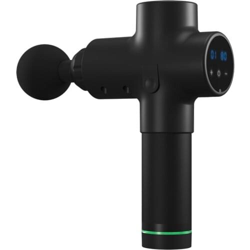 LCD Display Massage Gun Rechargeable Deep Tissue Percussion Muscle Massagers for Pain Relief Handheld Electric Body Massager