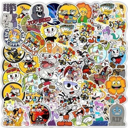 2021 New Hot Adventure Game Graffiti Decoration Computer Mobile Phone Guitar Waterproof Sticker Wholesale