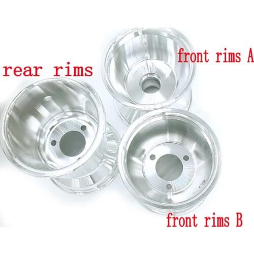 GO KART Wheel Front 10X4.50-5 Rear 11X7.10-5 Inch Aluminum Alloy Wheel Rim Hub Wheel Hub Rim KARTING ATV UTV Buggy Good Quality