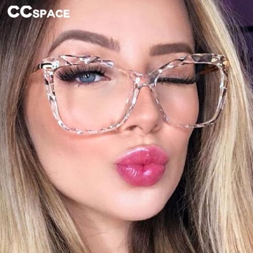 45940 TR90 Crystal Cutting Retro Glasses Frames Men Women Optical Fashion Computer Glasses