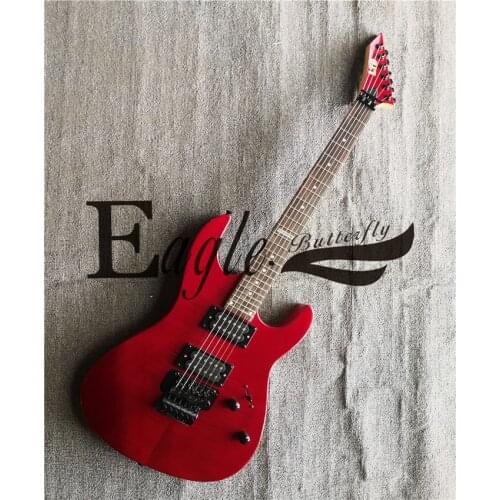 Eagle. Butterfly electric guitar, electric bass Custom Shop Metal Rock Red Double Rock Anti-piano Head Electric Guitar in Stock
