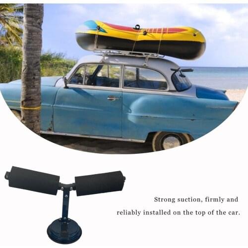 Car Roof Kayak Roller Y-type Heavy Strong Suction Cup Bracket Durable Loading Assist Kayak Boat Accessories Ship Loader