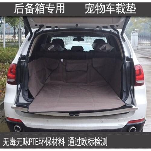 SUV car pet carrier trunk mat automobile cargo liner pad for dogs cat thick oxford 600D waterproof non-slip anti-scratch durable