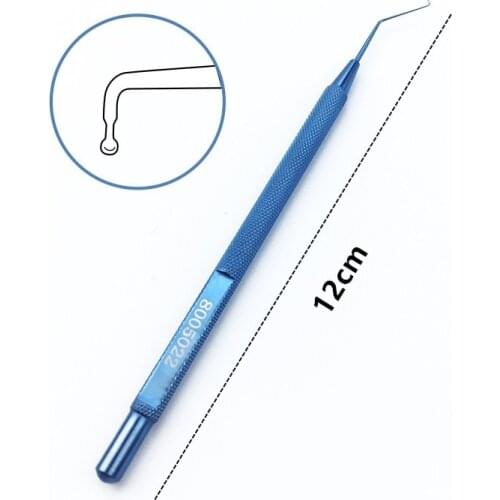 Titanium Intracapsular Manipulator round tip for safely spin chop a nucleus 1pcs eye instrument