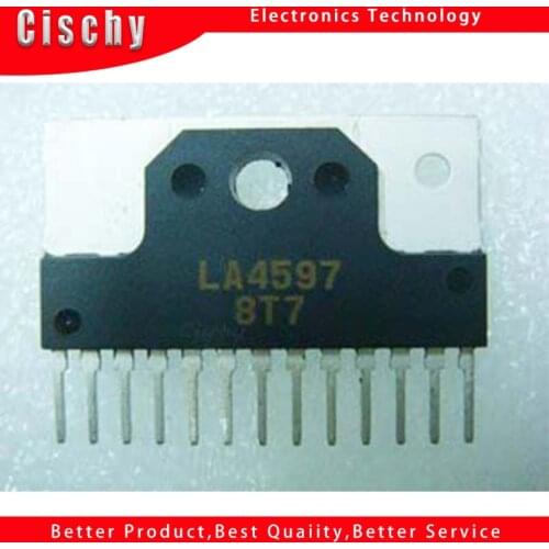 1pcs/lot LA4597 LA 4597 ZIP-13 LCD audio power amplifier IC integrated block circuit chip