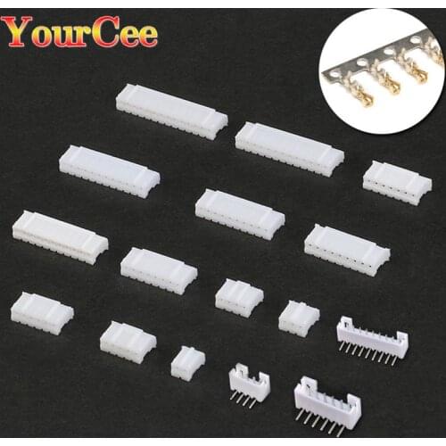 70pcs PH2.0 2p 3p 4p 5p 6p 7 pin 2.0mm Pitch Terminal Kit Housing Pin Header Connector Wire Connectors Adaptor PH Kits