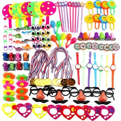 120PCS Small Bulk Toys Prizes Game Assorted Small Toys Party Supplies Classroom Treasure Box Birthday Pinata Fillers Kids Toys