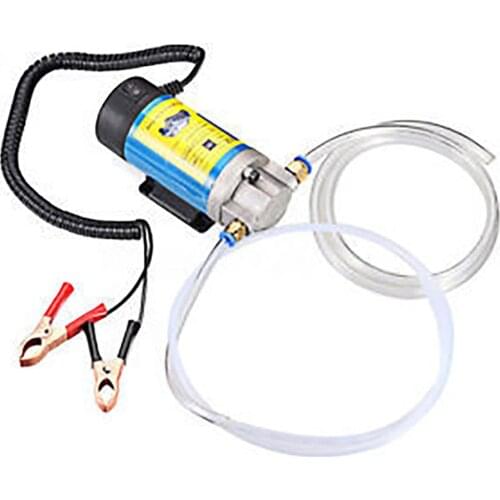 12V Electric Scavenge Suction Transfer Change Pump Motor Oil Diesel Extractor Pump 100W 1-4l/min For Car Pump Car Special