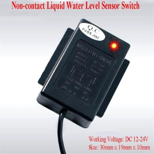 Non-contact Sensor Detection Water Level Sensor Switch Non-Contact Tank Liquid Water Level Sensor Smart LED Liquid State Display