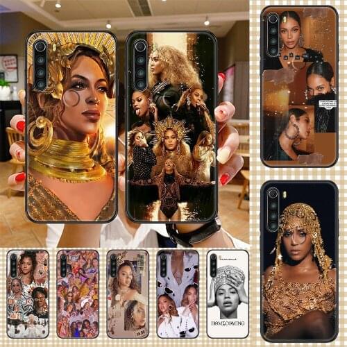 Singer Beyonce Phone case For Xiaomi Redmi Note 7 7A 8 8T 9 9A 9S 10 K30 Pro Ultra black 3D shell pretty hoesjes painting back