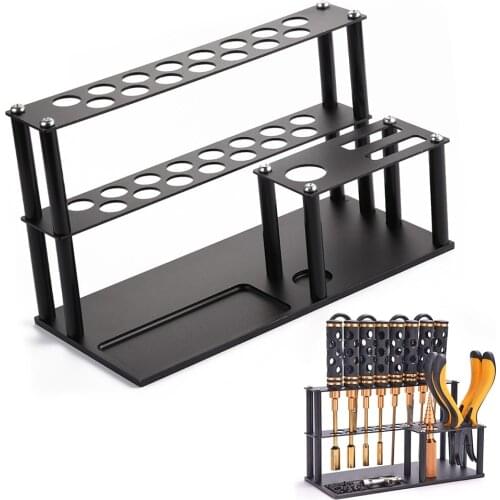 Knife Holder Rack RC Car Tool Shelf Tire Screwdriver Scissors for 1/10 Model Car Remote Control Toys Replace Accessories