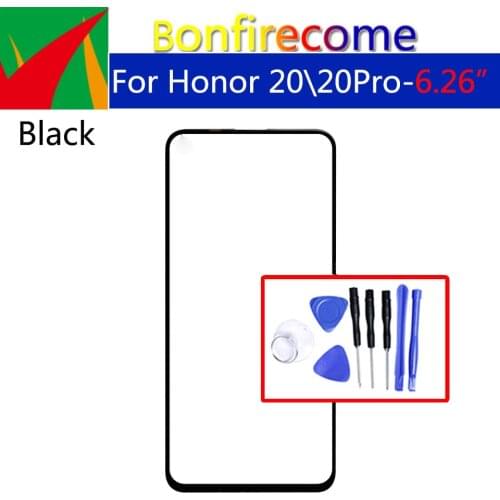 For Honor 20 YAL-AL00 TL00 L21 Front Touch Screen Glass Outer Lens For Honor 20 Pro 20Pro YAL-L41 AL10 TL10 LCD Glass