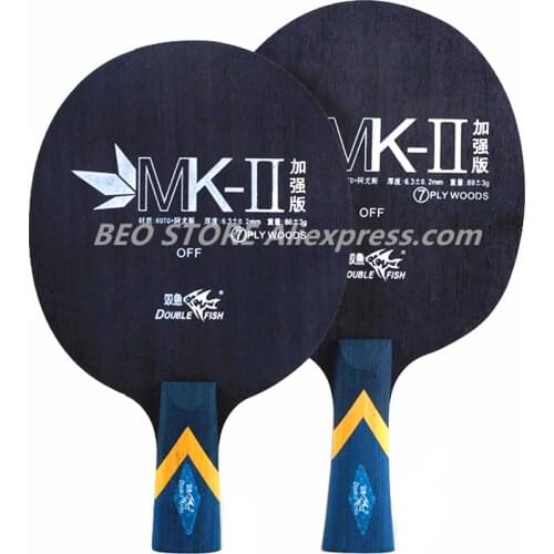 Double Fish MK-II Table Tennis blade KOTO+ Ayous Material 7 woods Control Loop Double Fish Ping Pong Bat racket