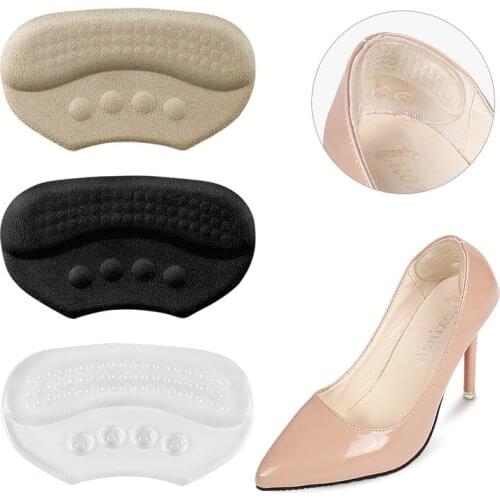 GEL Heel Sticker Is Soft And Comfortable, Self-adhesive Half-size Pad, Free Tailoring And Thickening, Anti-wear And Anti-Drop