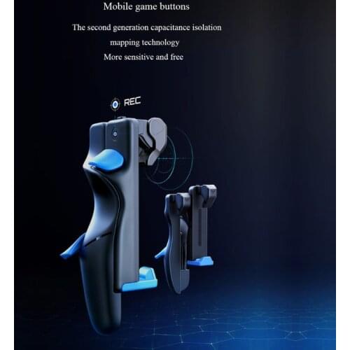 Stock Flydigi Trigger 2 Generation Mobile Game Button PUBG COD Auxiliary Six-Finger Artifact iOS Android Automatic Pressure Gun