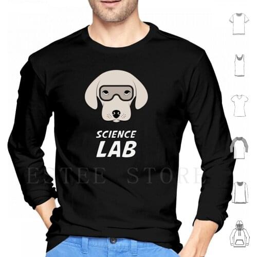 Science Lab Hoodies Labrador Dog Science Lab Chemistry Nerd Glasses Physics Pun Joke Puppy Animal Cute Molecule