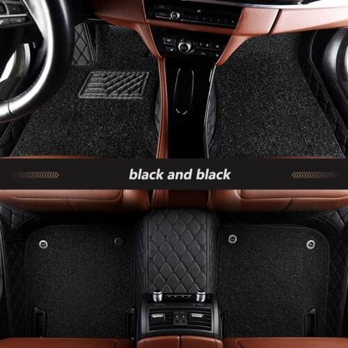 Kalaisike Custom car floor mats for Tesla models 3 Model S MODEL X car accessories styling
